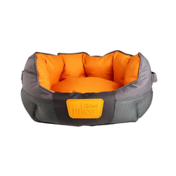 GiGwi Place Soft Bed Orange for Dogs | Large - Animeal