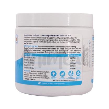 Glandex Chews Tablet for Dogs, 60 Tablets - Animeal