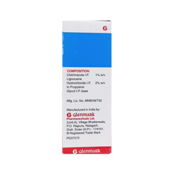 Glenmark Candid Ear Drops for Dogs and Cats, 10ml - Animeal