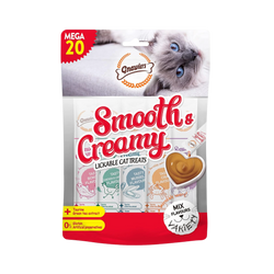 Gnawlers Smooth Creamy Cat Treat Mixed Flavours (Large pack) - Animeal