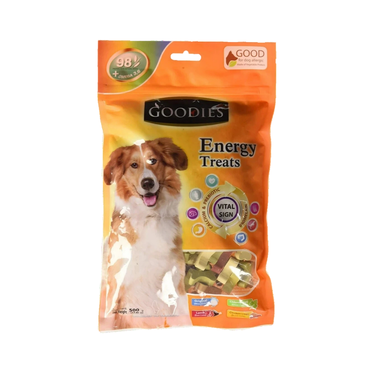 Goodies Cut Bone Treat 500g - Animeal
