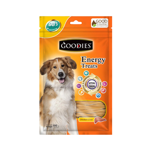 Goodies Energy Chicken Liver Treats 500g - Animeal