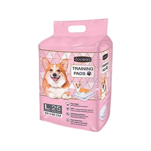 Goodies Puppy Training Pad 60x90, 25 Pieces - Animeal