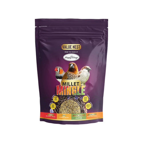 HAPPY WINGS MILLET MINGLE DRY FOOD - Animeal
