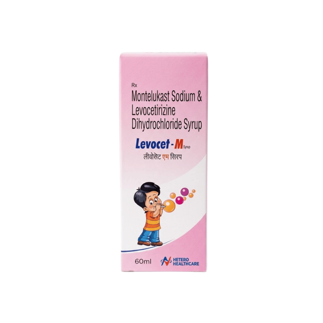 Hetero Levocet M Syrup for Dogs and Cats, 60ml - Animeal