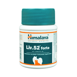 Himalaya Liv-52 Forte Tablet for Dogs and Cats, 60 Tablets - Animeal