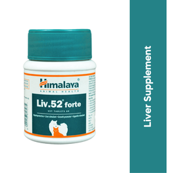 Himalaya Liv-52 Forte Tablet for Dogs and Cats, 60 Tablets - Animeal