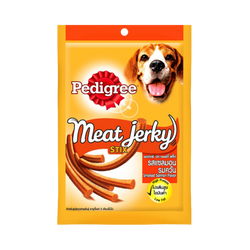 PEDIGREE MEAT JERKY STIX SALMON TREAT (S) 60GM