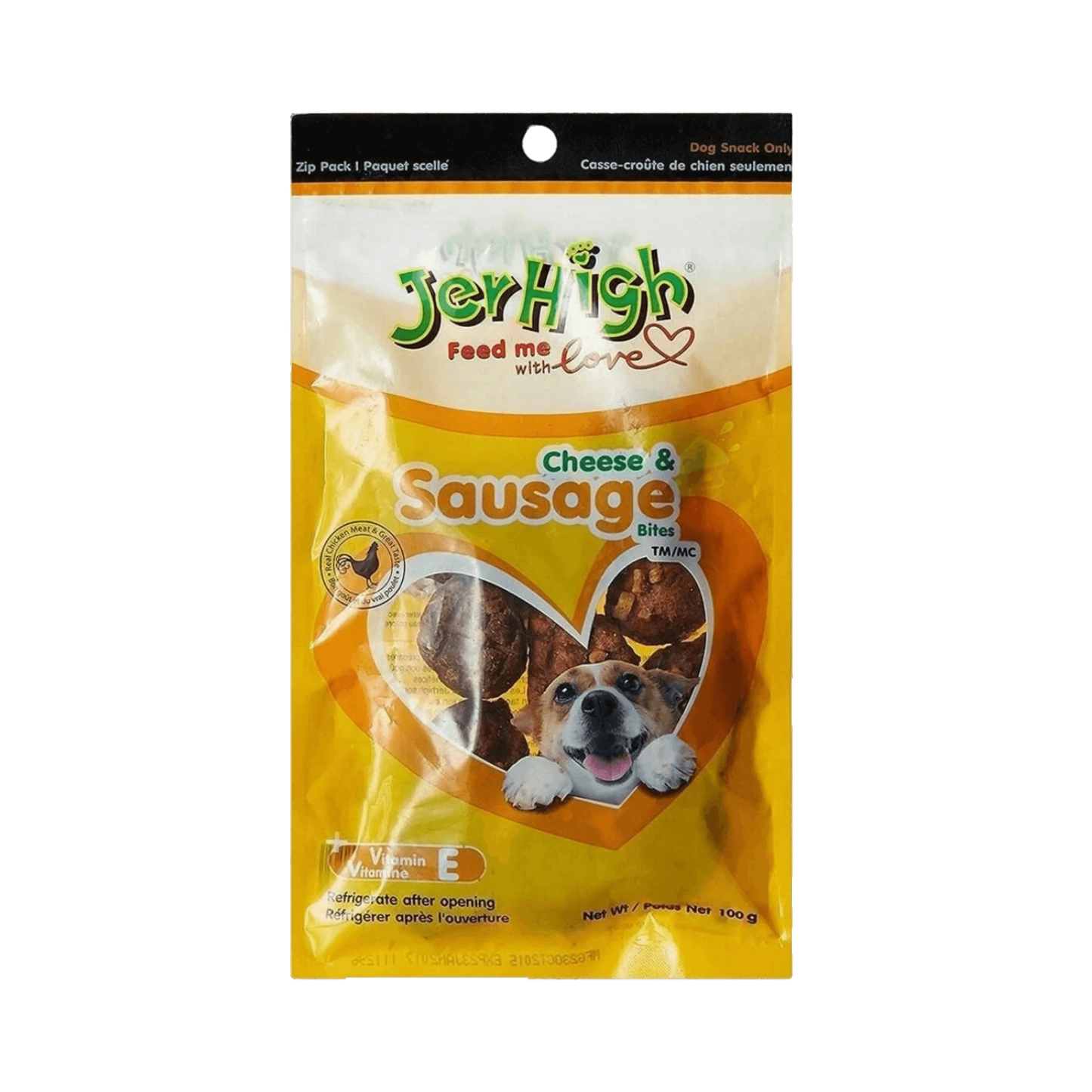 JERHIGH CHEESE & SAUSAGE STICK (L) 100GM