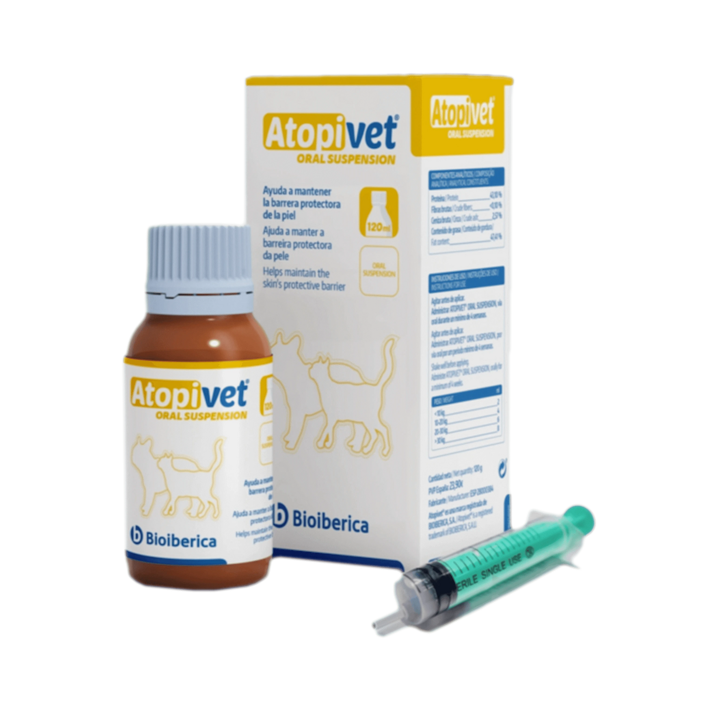 ATOPIVET ORAL SYRUP 120ML