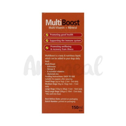 MULTI BOOST DOG LIQUID (L) 150ML