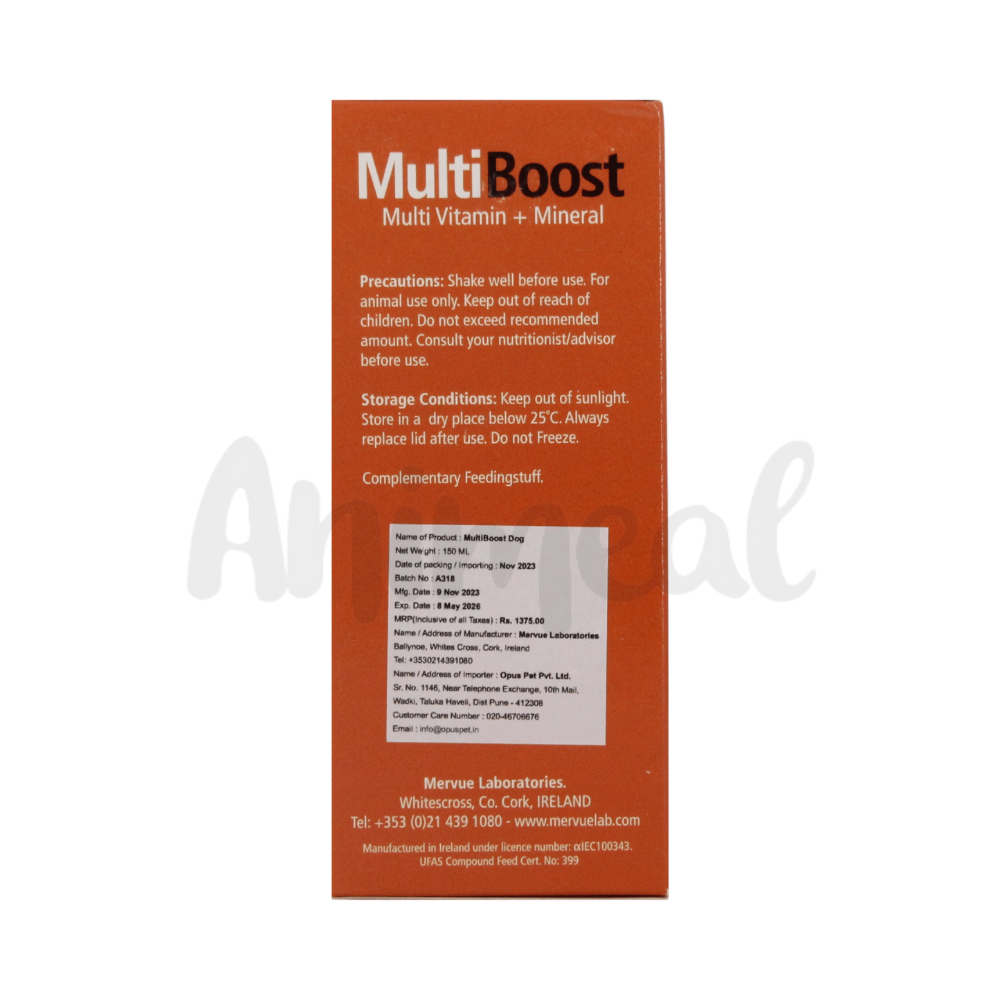 MULTI BOOST DOG LIQUID (L) 150ML