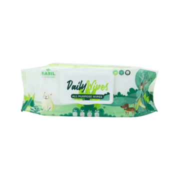 BASIL WET WIPES 80PCS