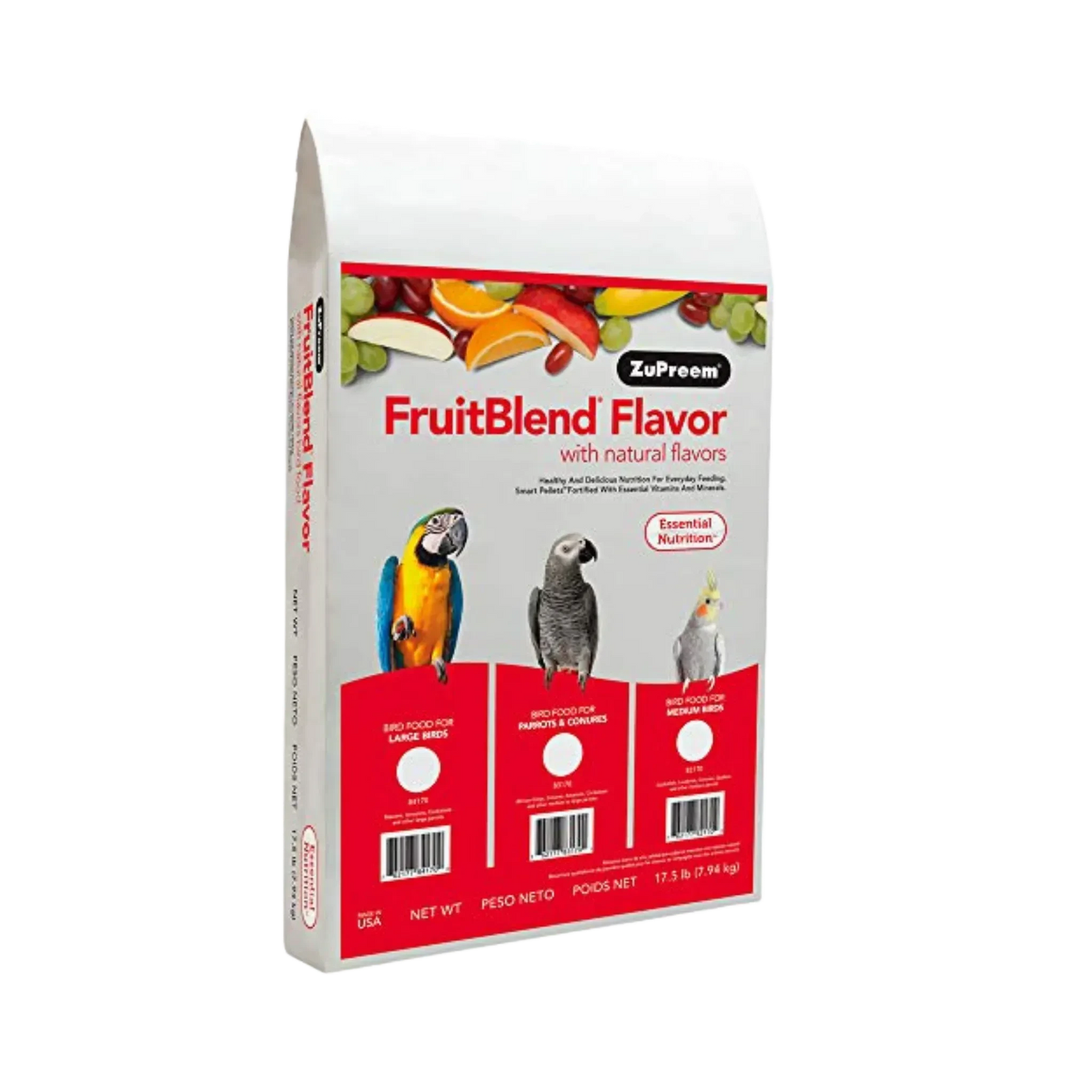 FRUITBLEND BIG BIRD FOOD (M) 397GM