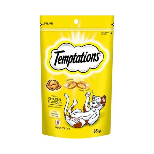 TEMPTATIONS CHICKEN CAT CRUNCHY TREAT - Animeal