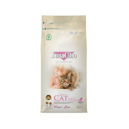 BONACIBO ADULT CAT DRY FOOD (S) 2KG