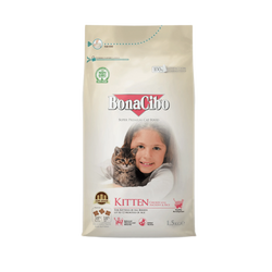 BONACIBO KITTEN DRY FOOD (S) 400GM