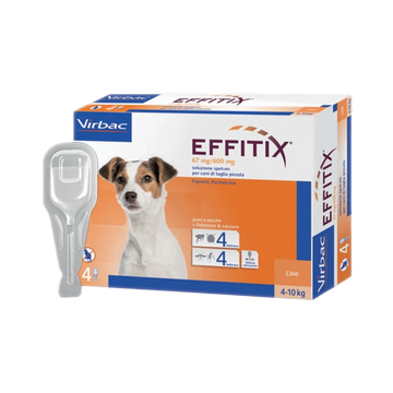 EFFITIX (4-10KG) DOG SPOT ON 1ML