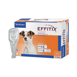 EFFITIX (4-10KG) DOG SPOT ON 1ML