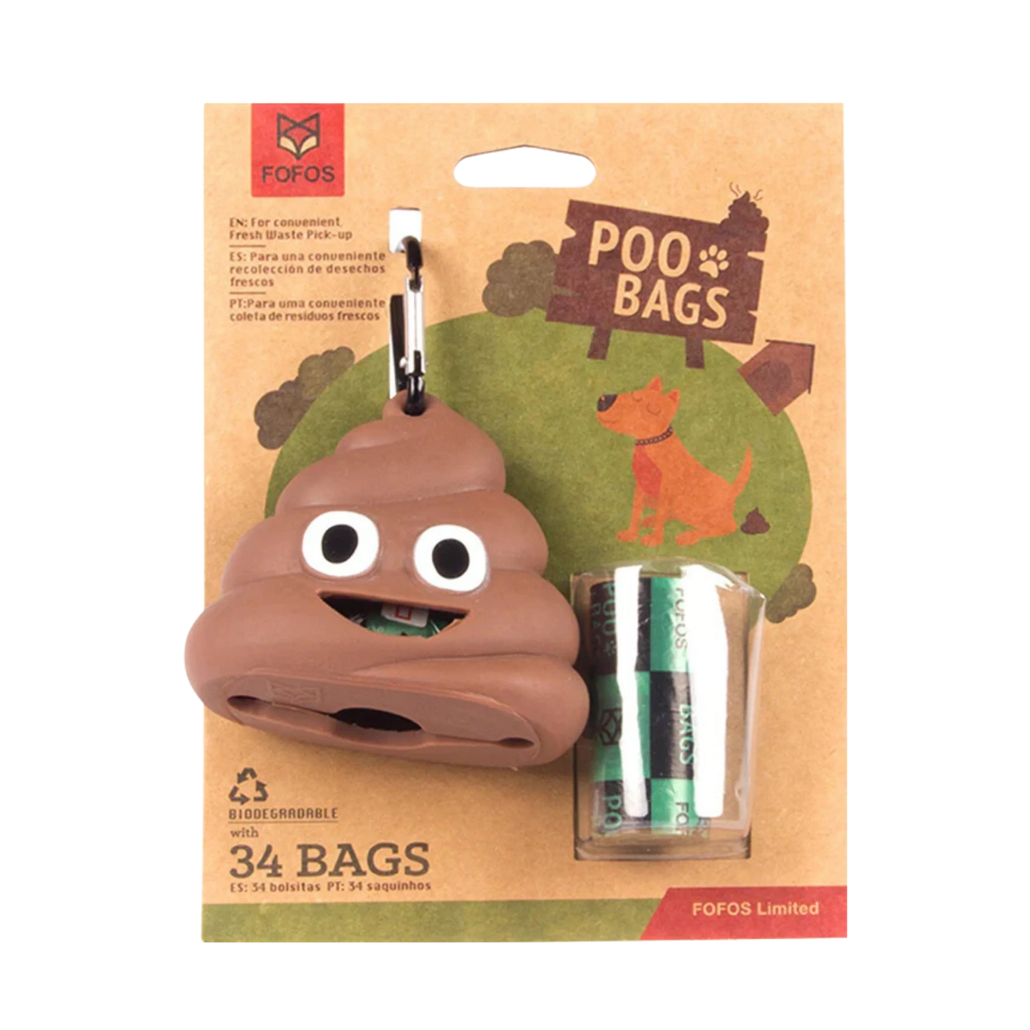 FOFOS POOP BAG SET - Animeal