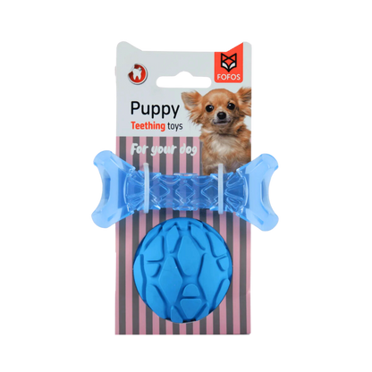 FOFOS MILK BONE & BALL (BLUE) 1PC