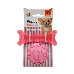 FOFOS MILK BONE&BALL (PINK) 1PC