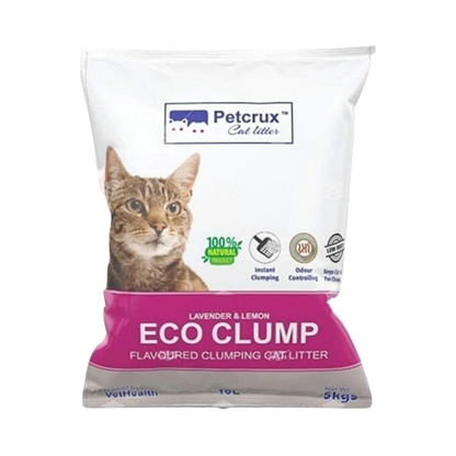 PETCRUX ECO CLUMP CAT LITTER 5KG