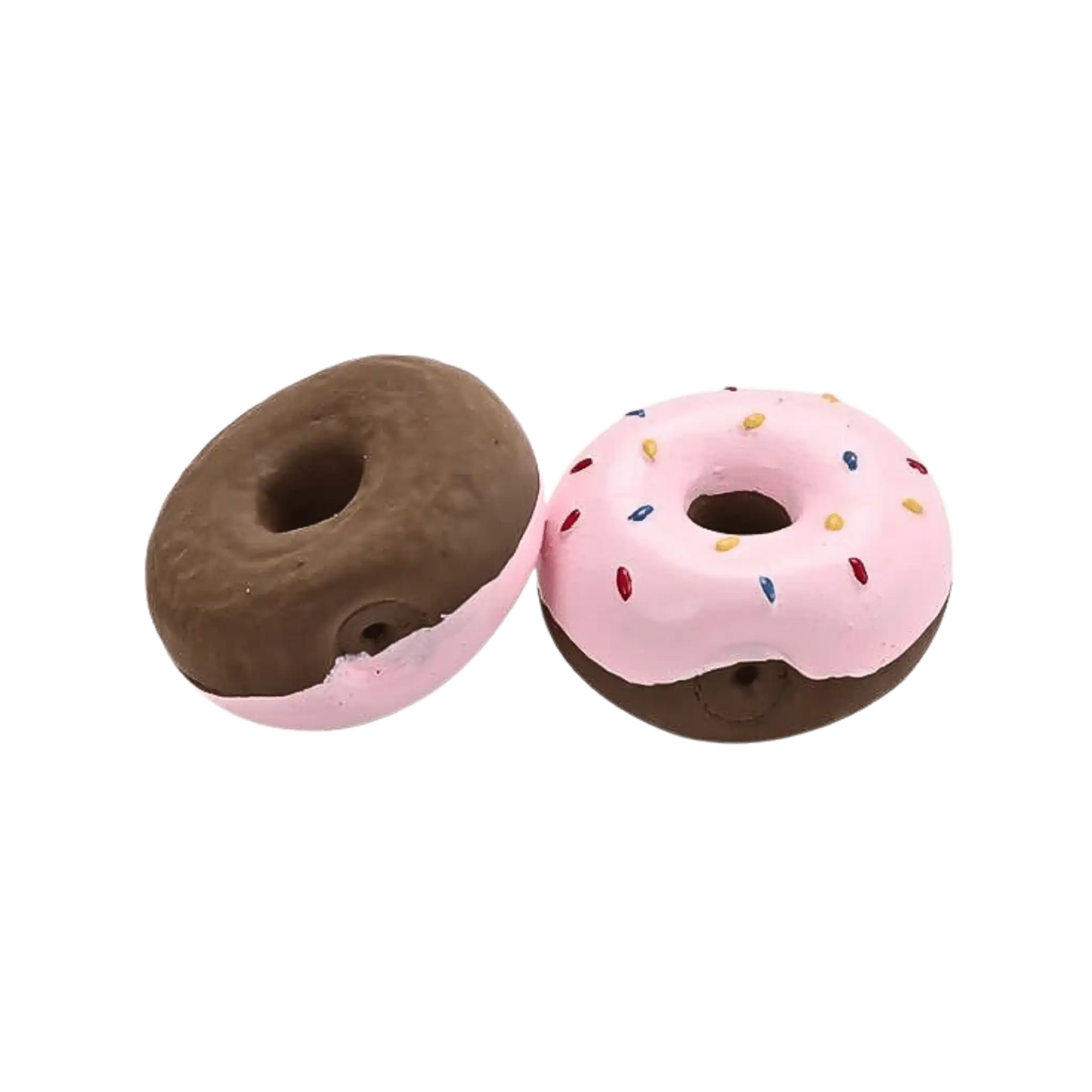CANINE CREW SQUEAKY DONUT TOY
