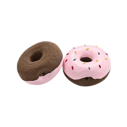 CANINE CREW SQUEAKY DONUT TOY