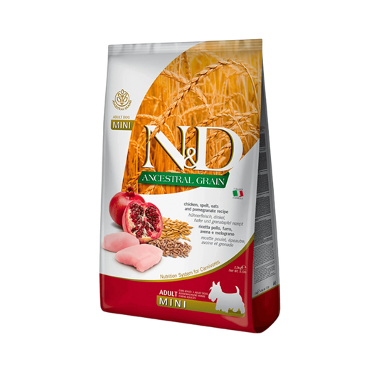 N&D AG CHIC ADU MIN DRY FOOD (S) - Animeal