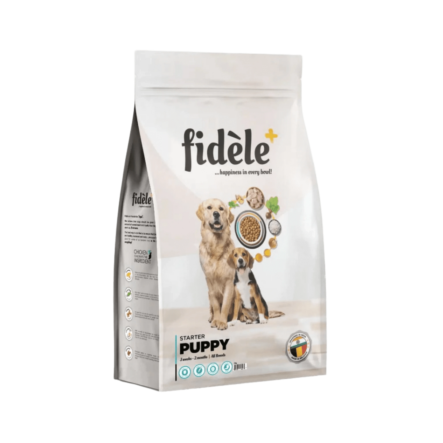 FIDELE PLUS STARTER PUPPY DRY FOOD (S) 1KG