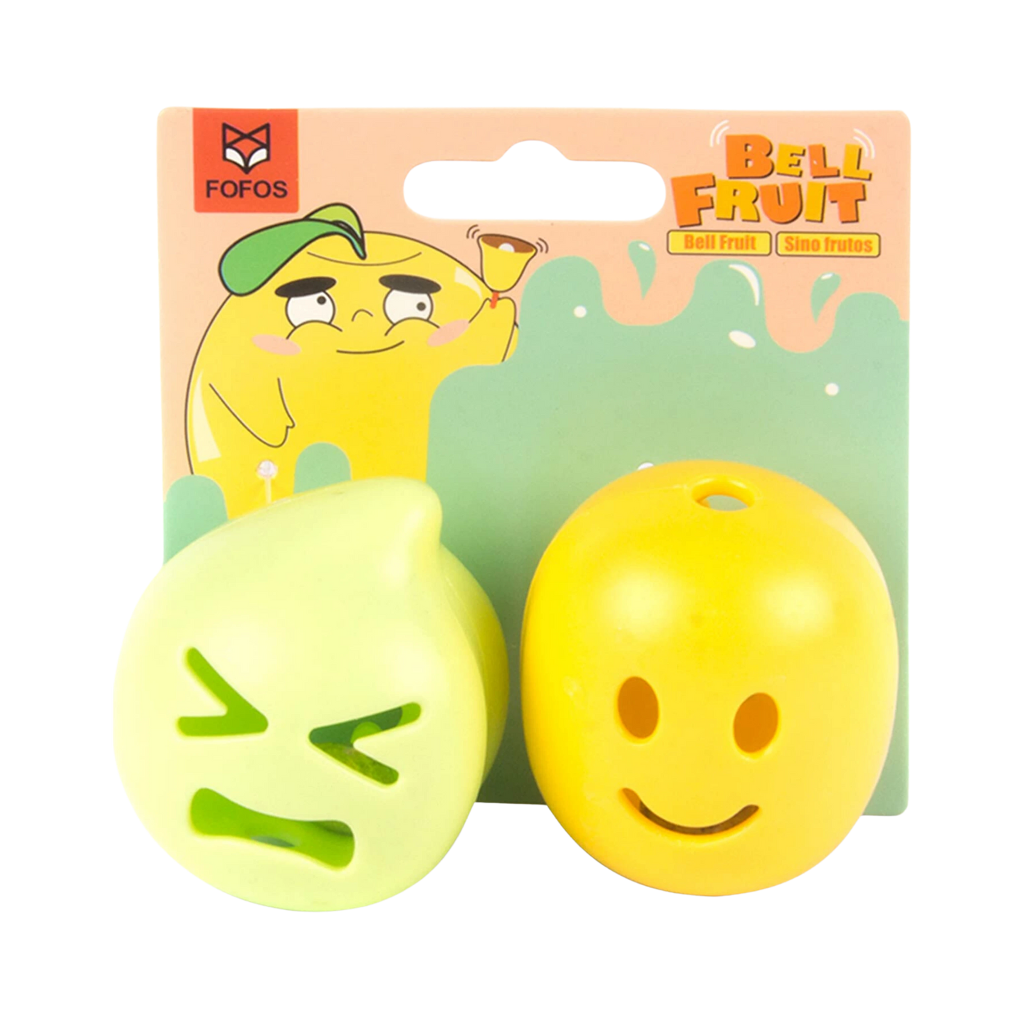 FOFOS BELL FRUIT (GREEN & YELLOW) 1PC