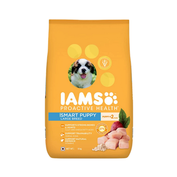 IAMS PUPPY LARGE BREED DRY FOOD (L) 8KG