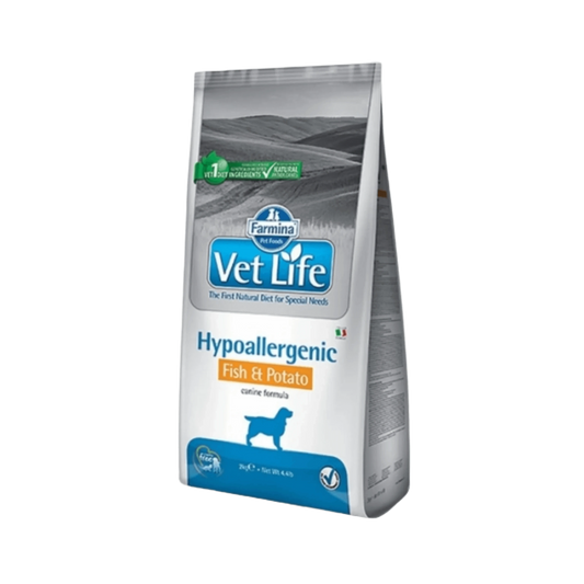 VETLIFE HYPO DOG DRY FOOD (L) 12KG