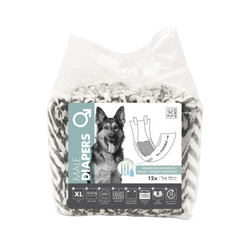 M-PETS DIAPER MD (XL) 12PCS