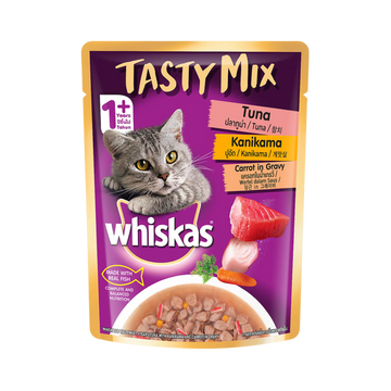 WHISKAS TMX TUN.KANI.CAR.GRAVY FOOD - Animeal