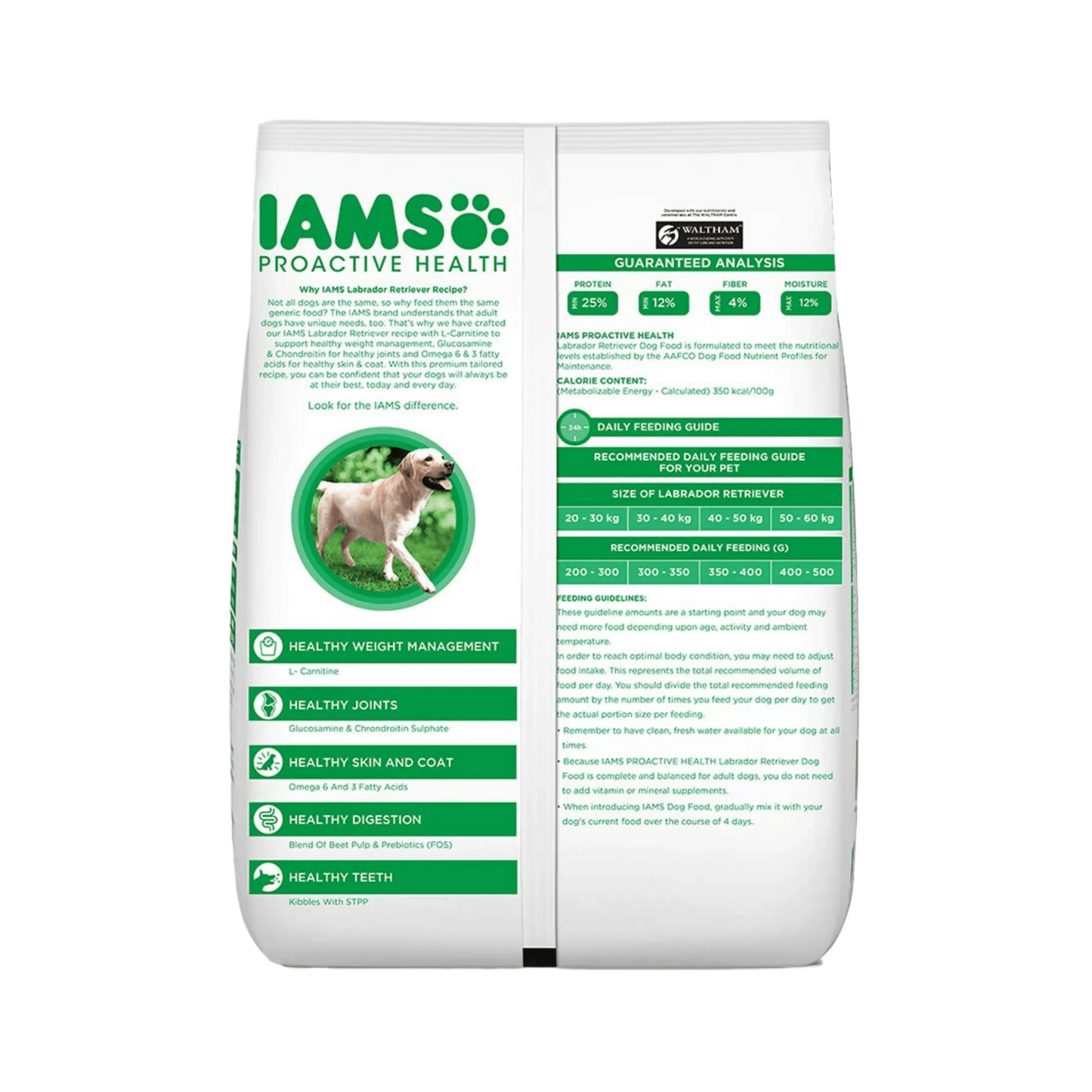 IAMS ADULT LABRADOR DRY FOOD (M) 3KG