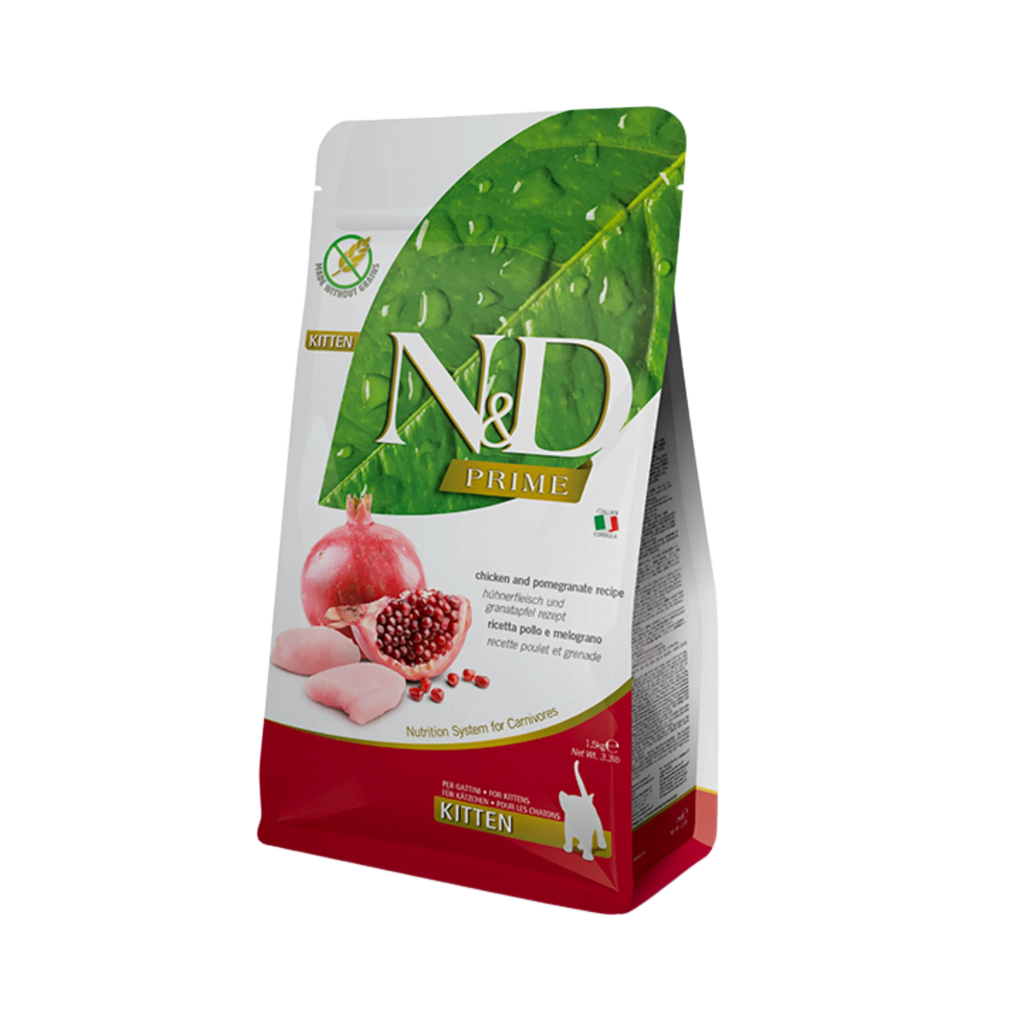 N&D GF CHIC KITTEN DRY FOOD (L) - Animeal