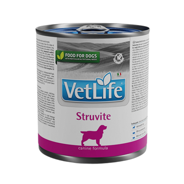 VETLIFE STRUVITE DOG CAN FOOD 300GM