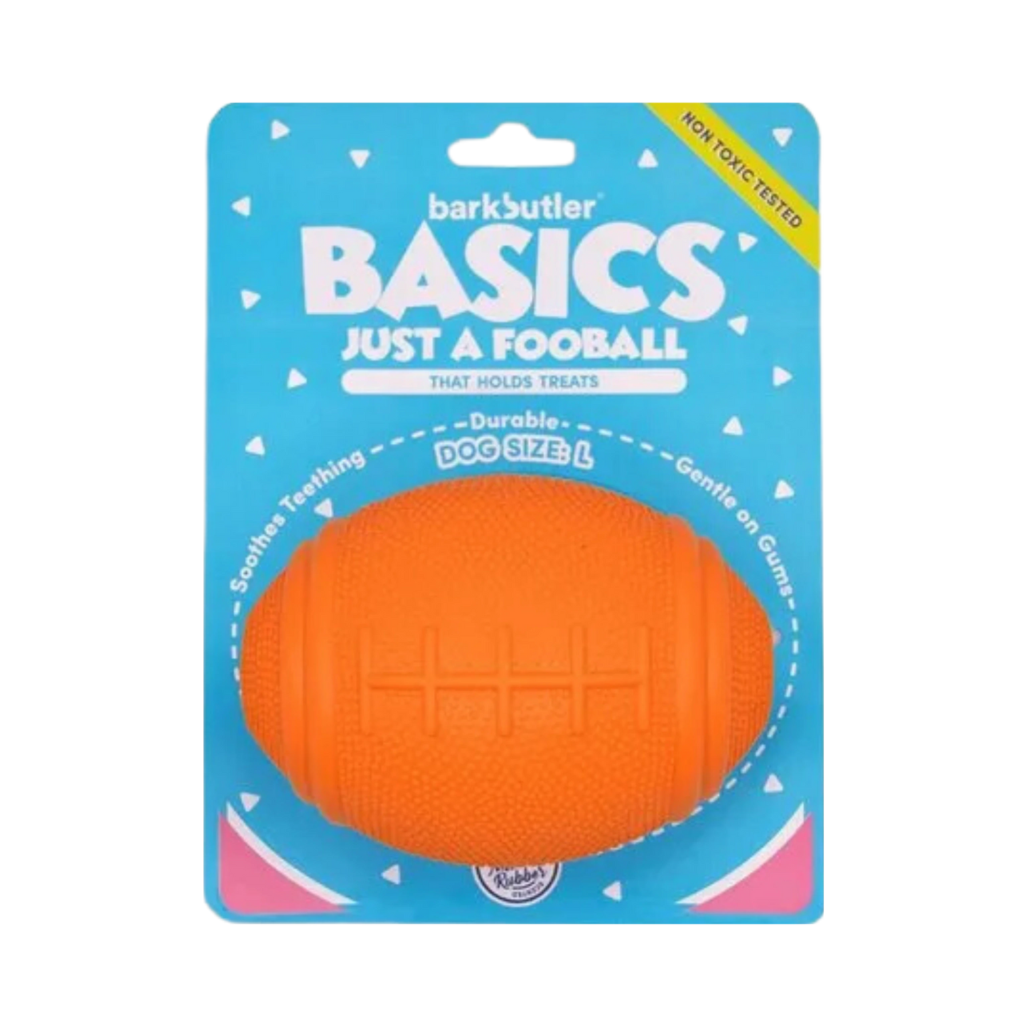 BARKBUTLER JUST A FOOBALL-SMALL TOY (O)