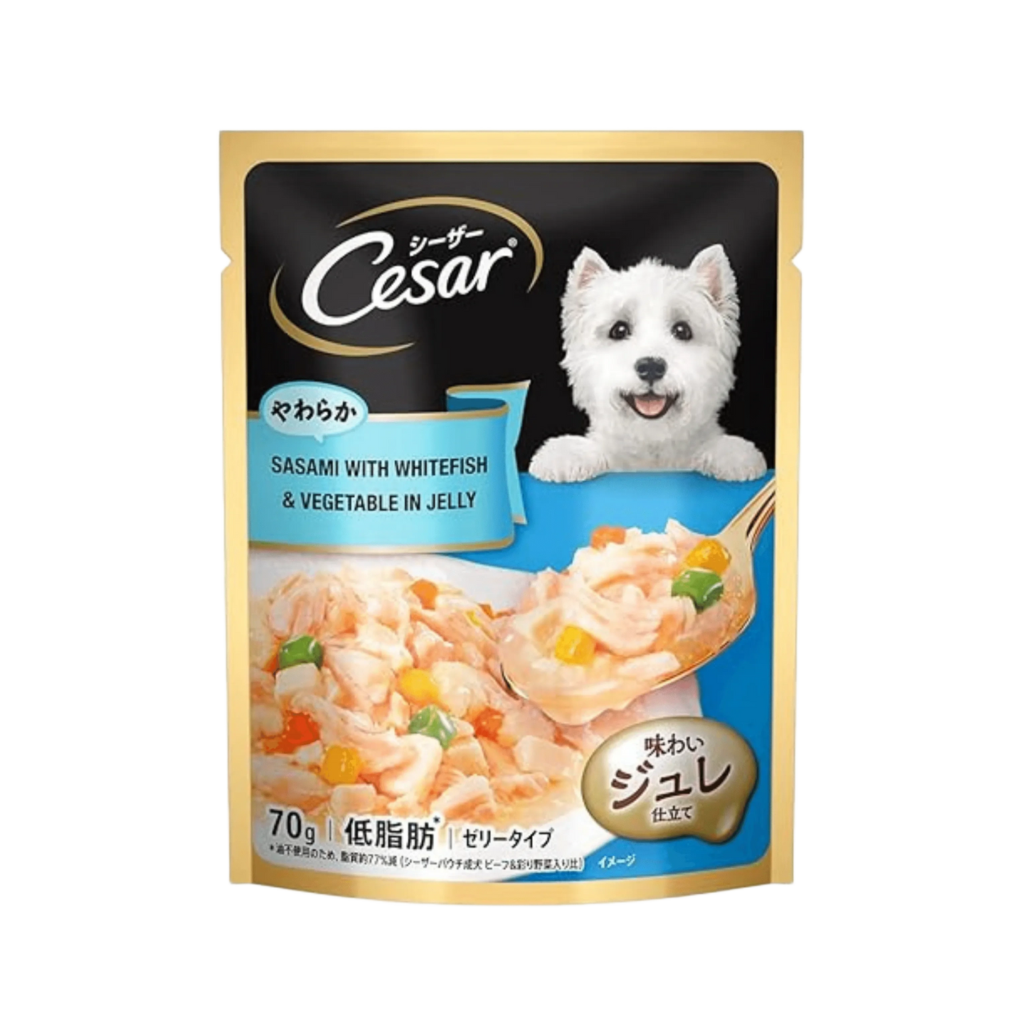 CESAR WHITE FISH MEAT & VEGETABLE