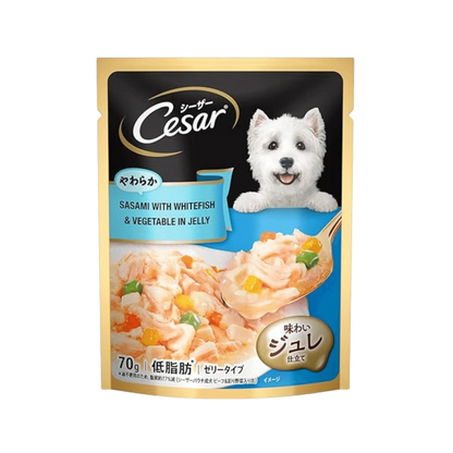 CESAR WHITE FISH MEAT & VEGETABLE