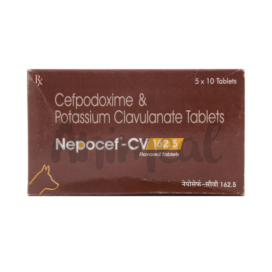 NEPOCEF-CV 162.5MG TABLET - Animeal