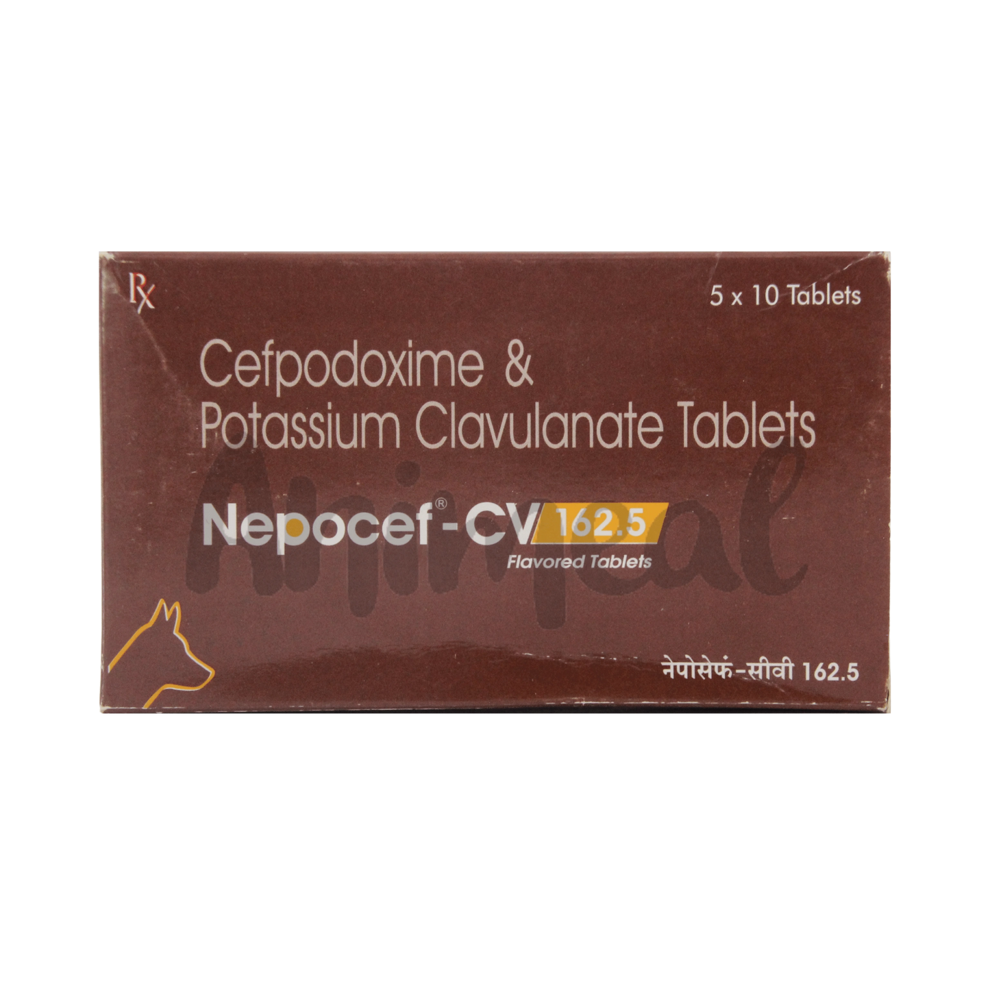 NEPOCEF-CV 162.5MG TABLET - Animeal