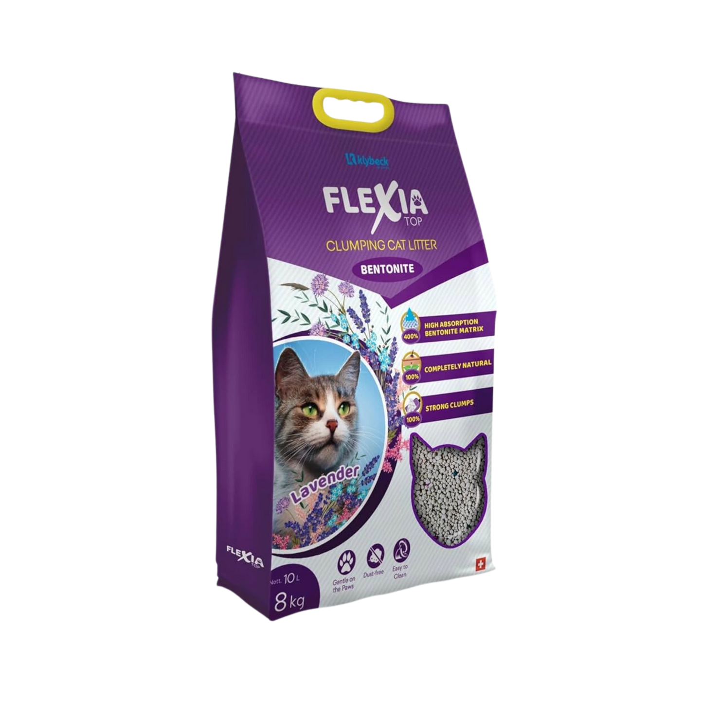 FLEXIA BENTONITE LAVENDER CAT LITTER  (M) - Animeal