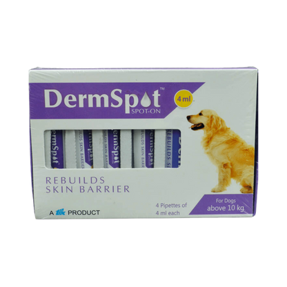 DERMSPOT (10KG+DOG) SPOT-ON 4ML