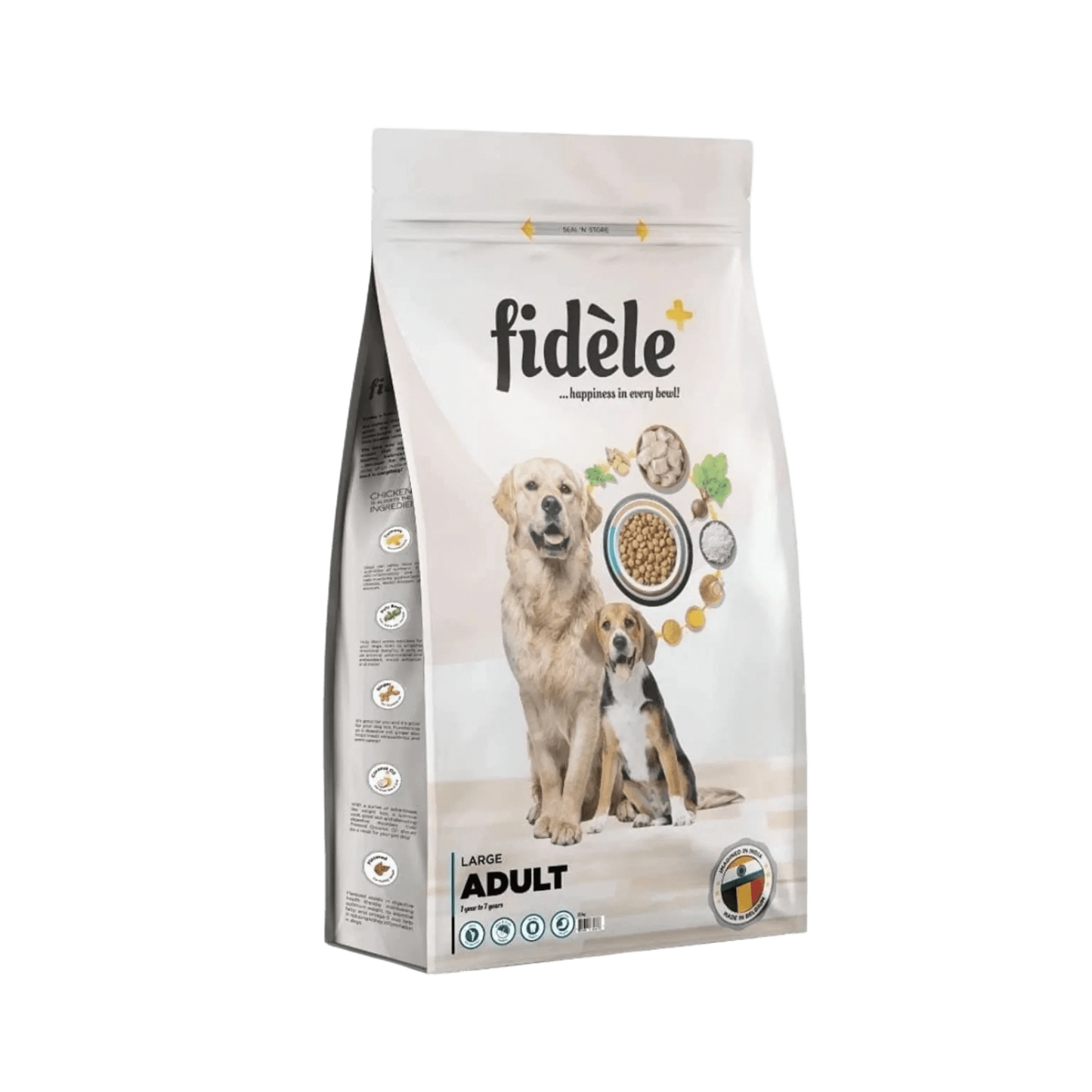 FIDELE PLUS ADULT LARGE DRY FOOD (M) - Animeal