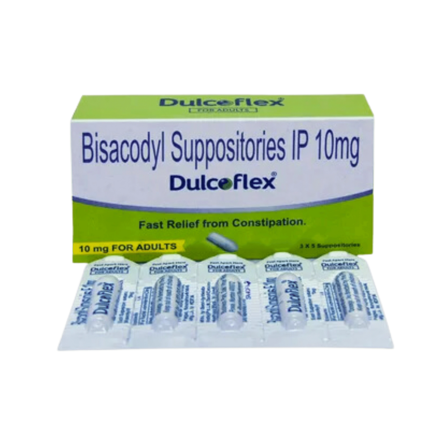 DULCOFLEX ADULT SUPPOSITORIES 5TAB