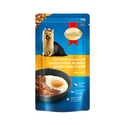 SMART HEART GRAVY CHIC/CARROT & EGG PUPPY 80GM