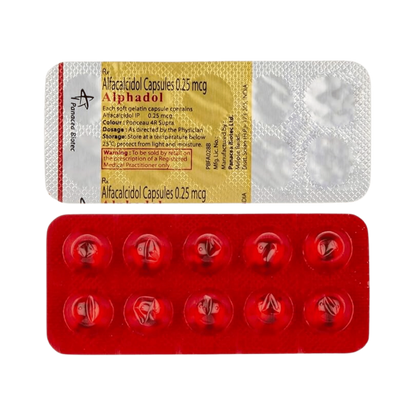 ALPHADOL 0.25MG CAPSULE 10CAP